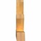 Ekena Millwork Saratoga Timber Gable Bracket, Western Red Cedar, 108"W x 31 1/2"H x 6"D x 6"F, 7/12 Pitch GBW108X31X0606SAR00RWR - alternate 5